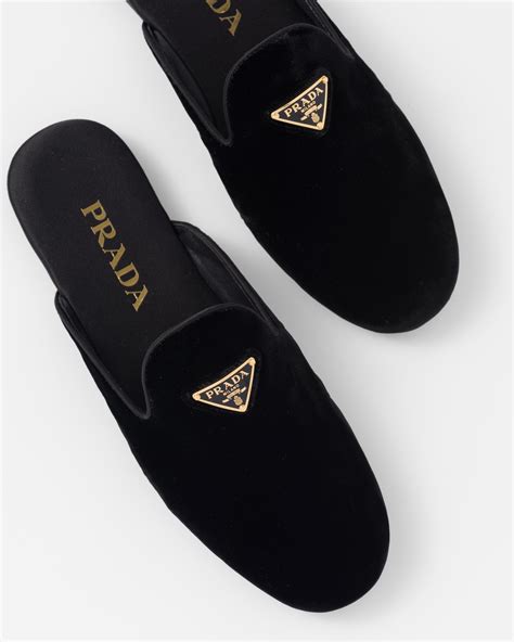 prada alippers|designer prada slippers.